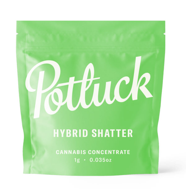 Potluck - Hybrid Shatter - cannabis Concentrate | Canna Cabana Canada