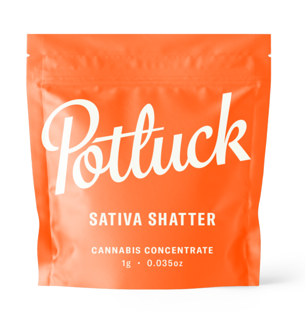 Potluck - Sativa Shatter - cannabis Concentrate | Canna Cabana Canada