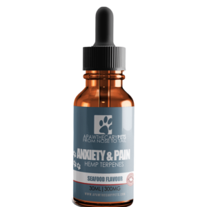 Apawthecary Pets – Anxiety & Pain Tincture – Seafood Medley Flavour 300mg | Canna Cabana Canada