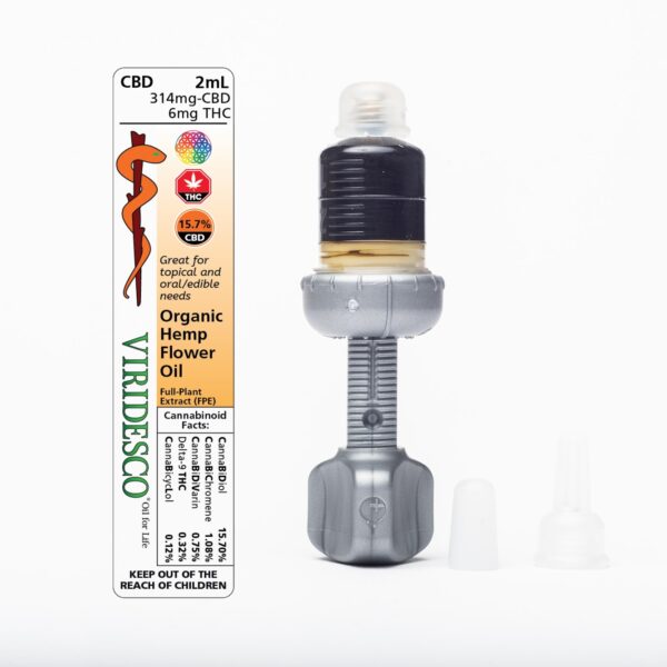 Viridesco – Organic Hemp Flower Oil – 2ml CBD | Canna Cabana Canada
