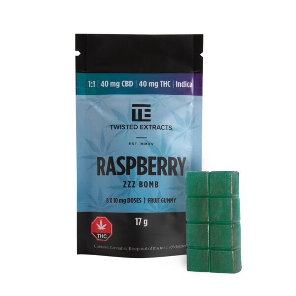 Twisted Extracts – Blue Raspberry 1:1 Zzz Bombs | Canna Cabana Canada