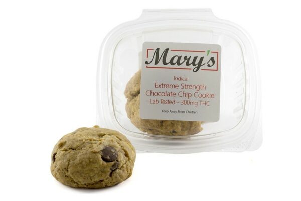 Mary’s Medibles – Extreme Strength Chocolate Chip Cookie – 300mg THC (Indica) | Canna Cabana Canada