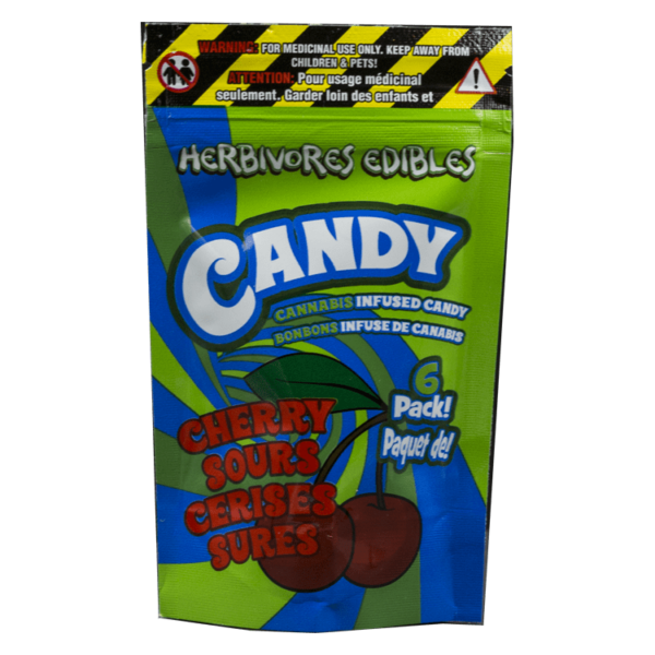 Herbivores Edibles – Cherry Sours Gummies | Canna Cabana Canada