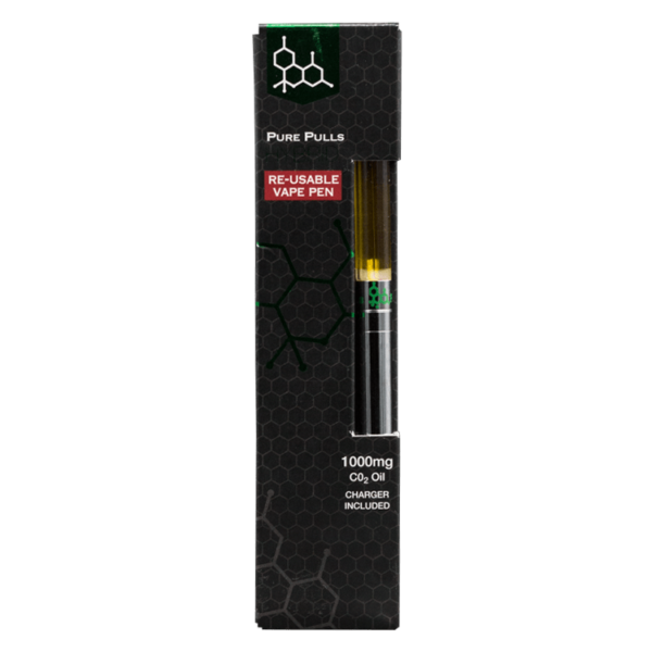 Pure Pulls – CO2 Oil Reusable Vape Pen – Sativa 1ml | Canna Cabana Canada