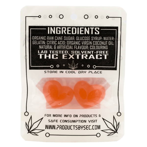 SEC – Hearts- 50mg THC | Canna Cabana Canada
