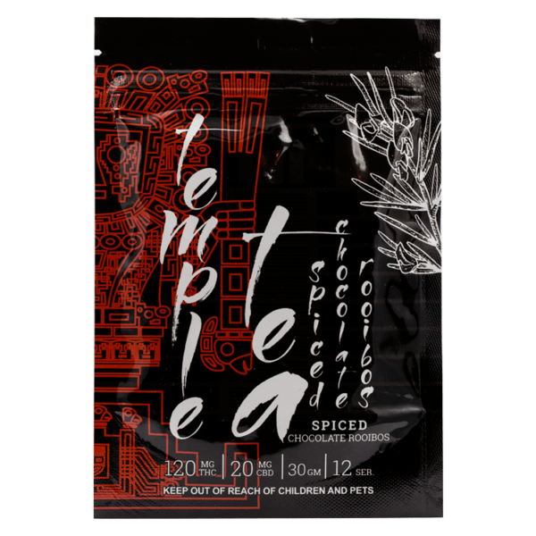 Temple Tea – Spiced Chocolate Rooibos – 120mg THC | Canna Cabana Canada