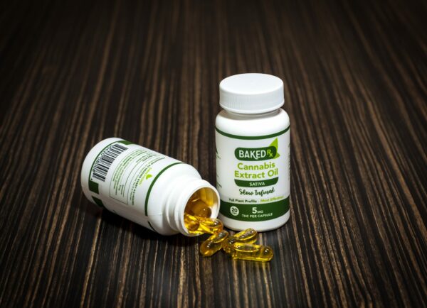 Baked Edibles – Sativa Cannoil Capsules 5mg | Canna Cabana Canada
