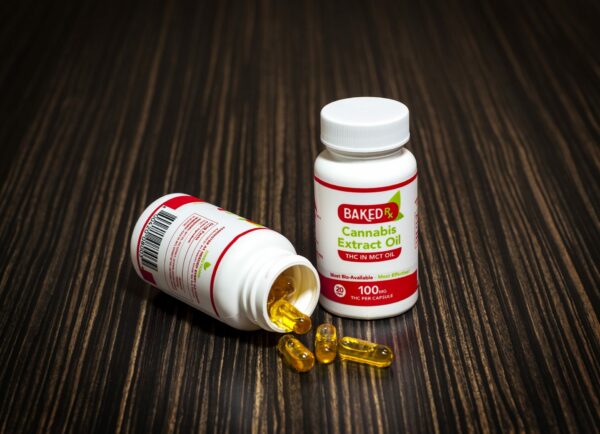 Baked Edibles – THC Extract Capsules 100mg | Canna Cabana Canada