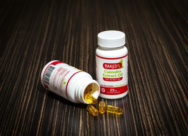 Baked Edibles – THC Extract Capsules 25mg | Canna Cabana Canada