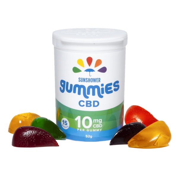 Baked Edibles – Sunshower Gummies CBD – 10mg | Canna Cabana Canada