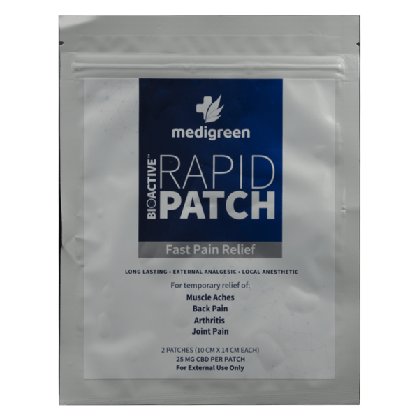 Medigreen Rapid CBD Patch – Fast Pain Relief | Canna Cabana Canada