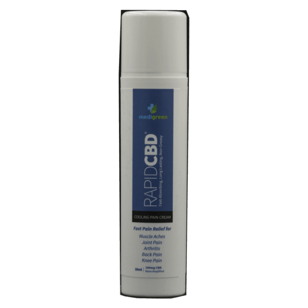 Medigreen Rapid CBD – Cooling Pain Cream | Canna Cabana Canada