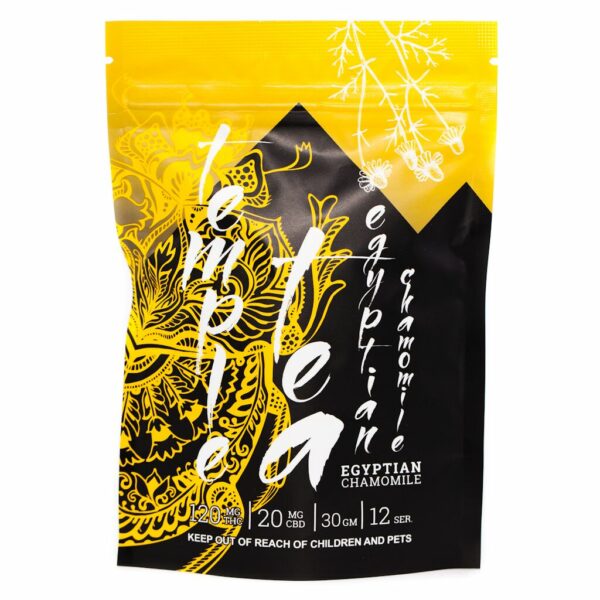Temple Tea – Egyptian Chamomile – 120mg THC | Canna Cabana Canada