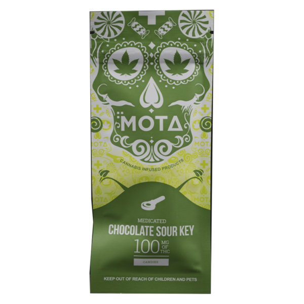 MOTA Edibles – Chocolate Sour Key – 100mg THC | Canna Cabana Canada