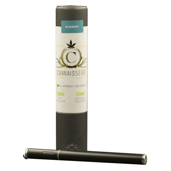 Cannaisseur – Disposable THC Distillate Pen – Blueberry 0.5ml | Canna Cabana Canada