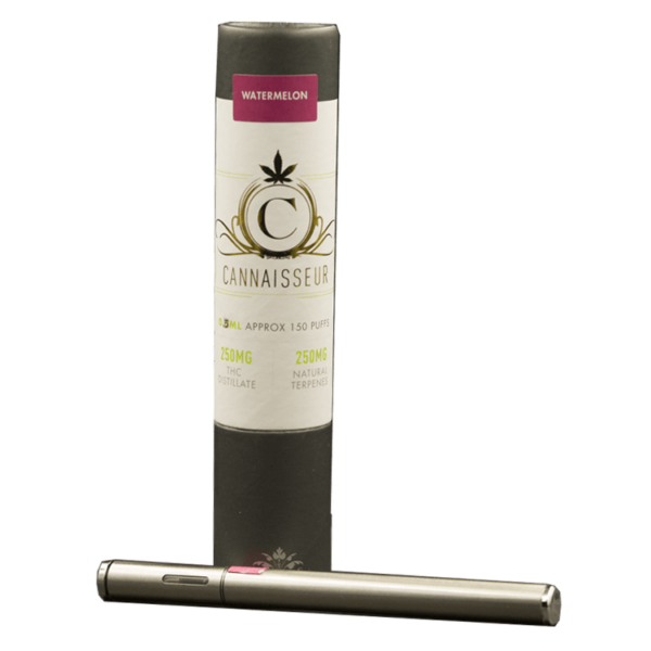 Cannaisseur – Disposable THC Distillate Pen – Watermelon 0.3ml | Canna Cabana Canada