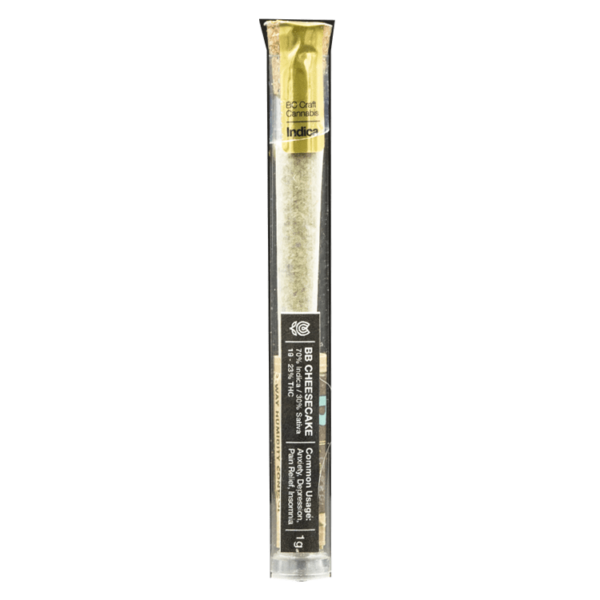 Flowerpwr – Pre-Roll – BB Cheesecake – 1g | Canna Cabana Canada
