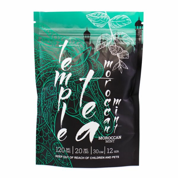 Temple Tea – Moroccan Mint – 120mg THC | Canna Cabana Canada