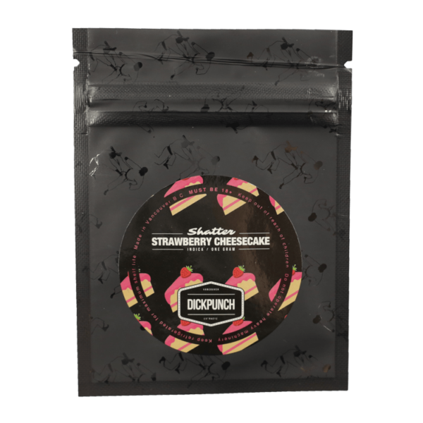 Dickpunch Extracts – Strawberry Cheesecake (indica) – 1g | Canna Cabana Canada