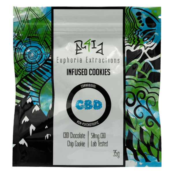 Euphoria Extractions – CBD Cookie – 50mg | Canna Cabana Canada