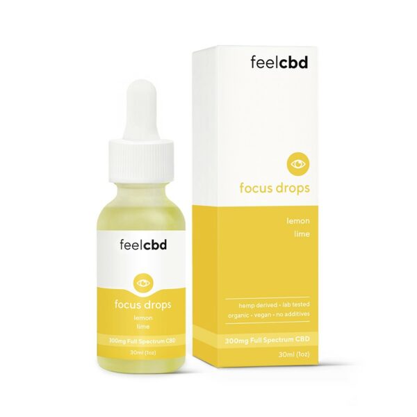 FeelCBD – Focus Drops – CBD Tincture 300mg | Canna Cabana Canada