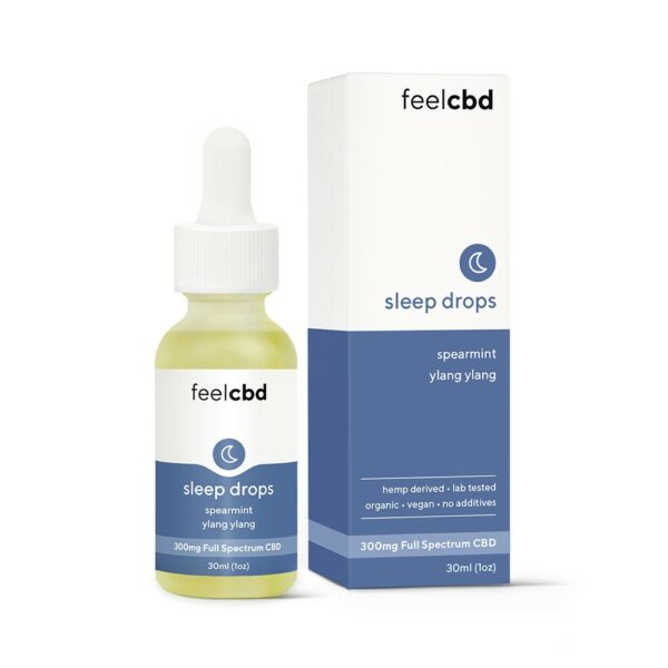 FeelCBD – Sleep Drops – CBD Tincture 300mg | Canna Cabana Canada