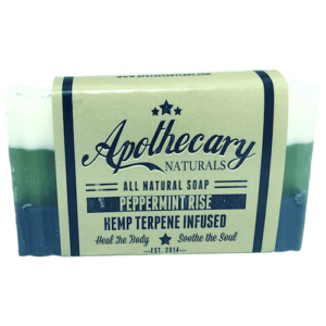Apothecary Naturals – Body Soap – Peppermint Rise 100g | Canna Cabana Canada