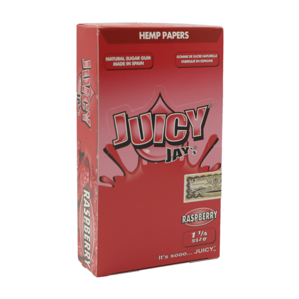 Juicy Jay’s – Hemp Papers (1.25 inch) – Raspberry | Canna Cabana Canada