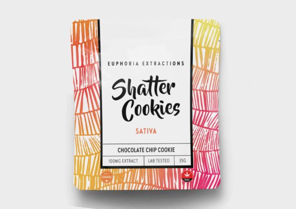 Euphoria Extractions – Chocolate Chip Cookie – Sativa – 100mg THC | Canna Cabana Canada