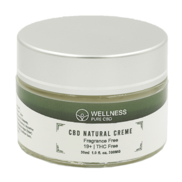 Wellness Pure CBD – Natural Creme – 500mg | Canna Cabana Canada