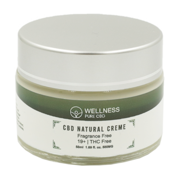 Wellness Pure CBD – Natural Creme – 500mg | Canna Cabana Canada