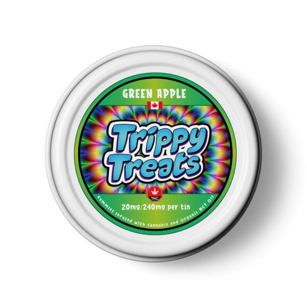 Trippy Treats – Hawaiian Fruit Punch Gummies – 400mg THC | Canna Cabana Canada