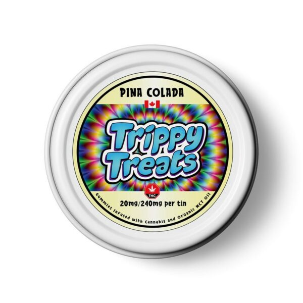 Trippy Treats – Hawaiian Fruit Punch Gummies – 400mg THC | Canna Cabana Canada