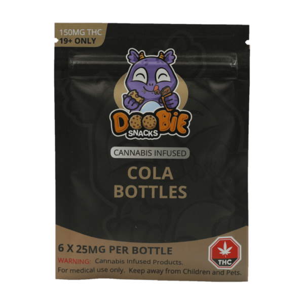 Doobie Snacks – CBD Sour Gummy Bears – 150mg CBD | Canna Cabana Canada