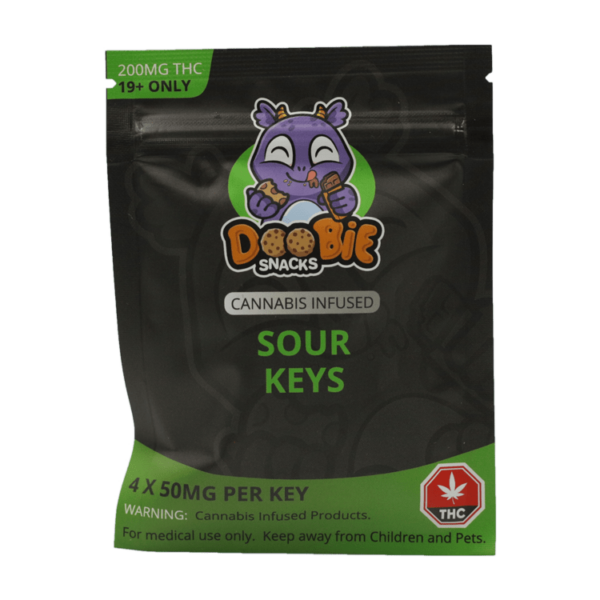 Doobie Snacks – CBD Sour Gummy Bears – 150mg CBD | Canna Cabana Canada