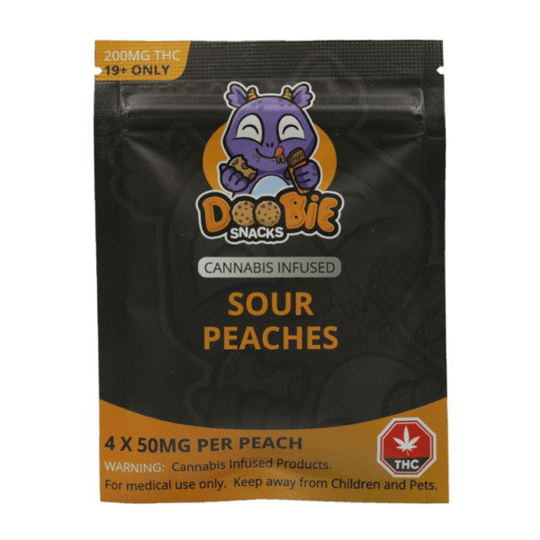 Doobie Snacks – CBD Sour Gummy Bears – 150mg CBD | Canna Cabana Canada