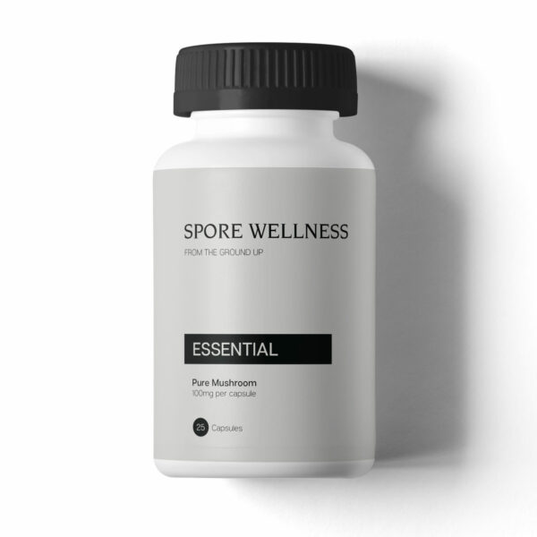 Spore Wellness – Microdose Capsules – Essential – 25 Capsules (100mg per cap) | Canna Cabana Canada