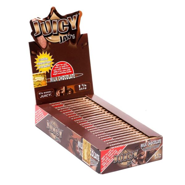 Juicy Jay’s – Hemp Papers (1.25 Inch) – Milk Chocolate | Canna Cabana Canada