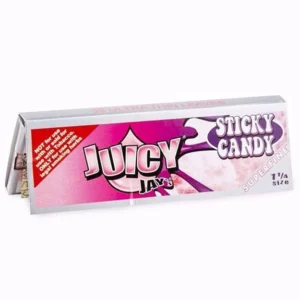 Juicy Jay’s – Superfine Hemp Papers (1.25 Inch) – Sticky Candy | Canna Cabana Canada