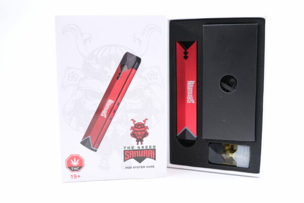 The Green Samurai – LED Vape Kit – 1ml THC | Canna Cabana Canada