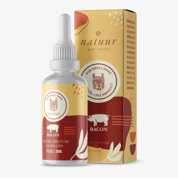 Natuur – Pet Series – CBD Oil For Small Dogs – Bacon Flavour – 125mg | Canna Cabana Canada