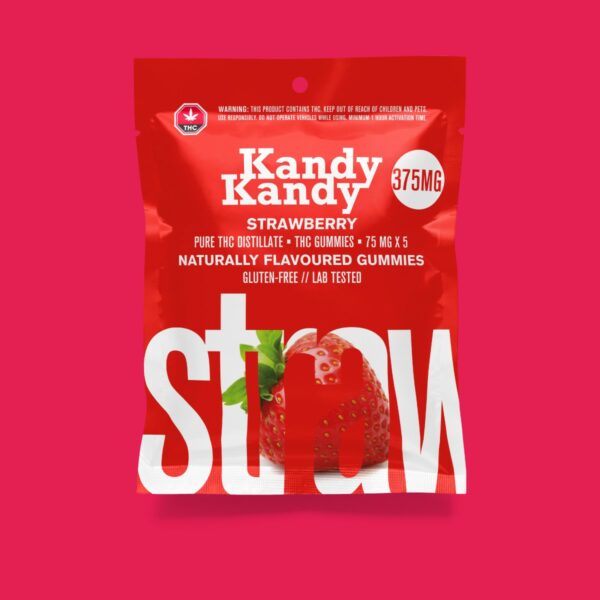 Kandy Kandy – Strawberry Gummies | Canna Cabana Canada