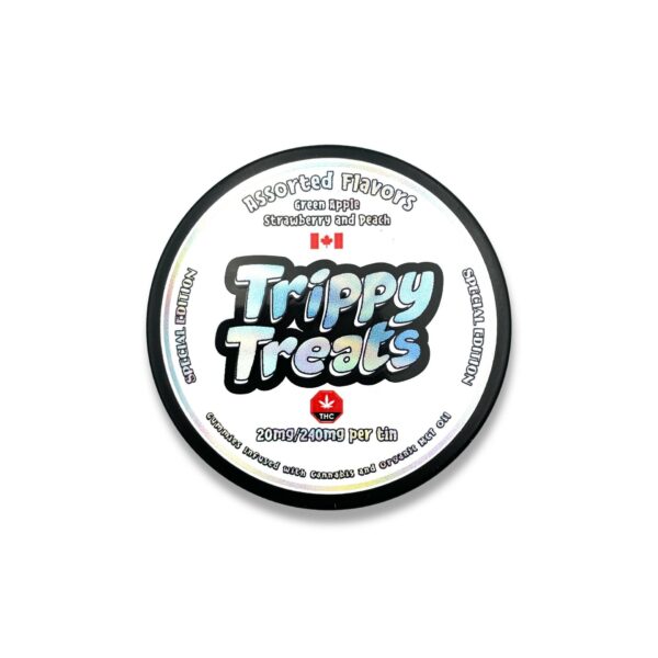 Trippy Treats – Assorted Flavour Gummies – 400mg THC | Canna Cabana Canada