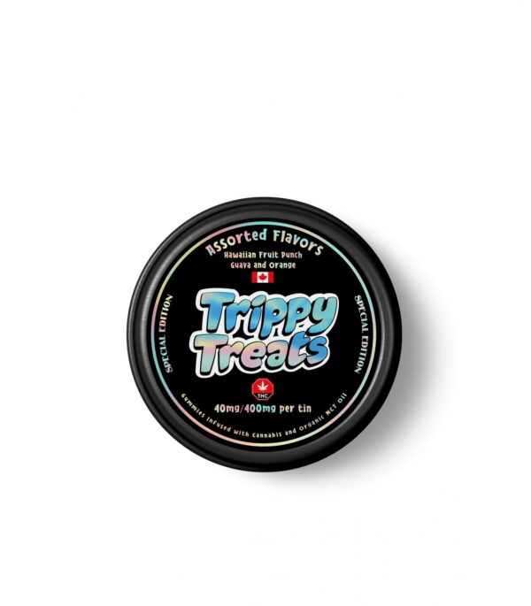 Trippy Treats – Assorted Flavour Gummies – 400mg THC | Canna Cabana Canada