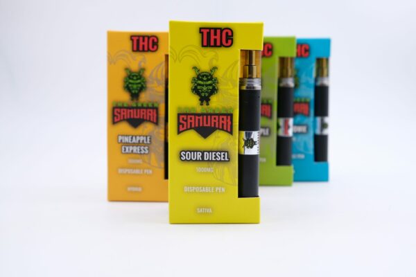 Green Samurai – Disposable Vapes – Sativa – 1ml | Canna Cabana Canada
