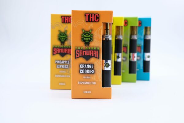 Green Samurai – Disposable Vapes – Sativa – 1ml | Canna Cabana Canada