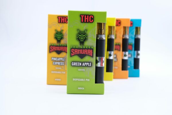Green Samurai – Disposable Vapes – Sativa – 1ml | Canna Cabana Canada
