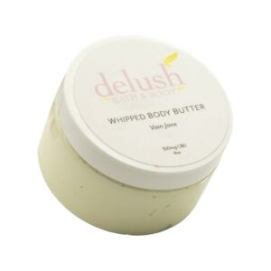 Delush Bath and Body – Whipped Body Butter – Vain Jane 300mg CBD | Canna Cabana Canada