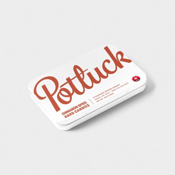 Potluck – Hard Candy – Cinnamon Spice – 300mg THC | Canna Cabana Canada