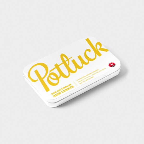 Potluck – Hard Candy – Sour Yuzu Lemonade – 300mg THC | Canna Cabana Canada